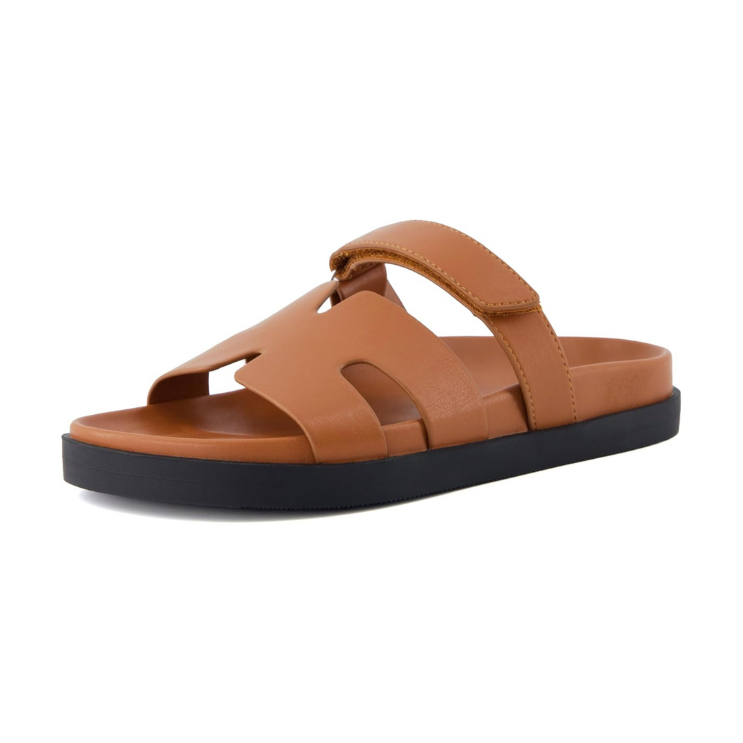 MAYVEN - Leather Slide Sandals