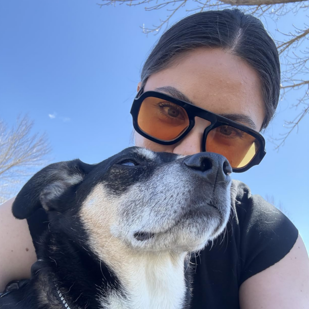 MUNSADE - Trendy Square Aviator Sunglasses for Women