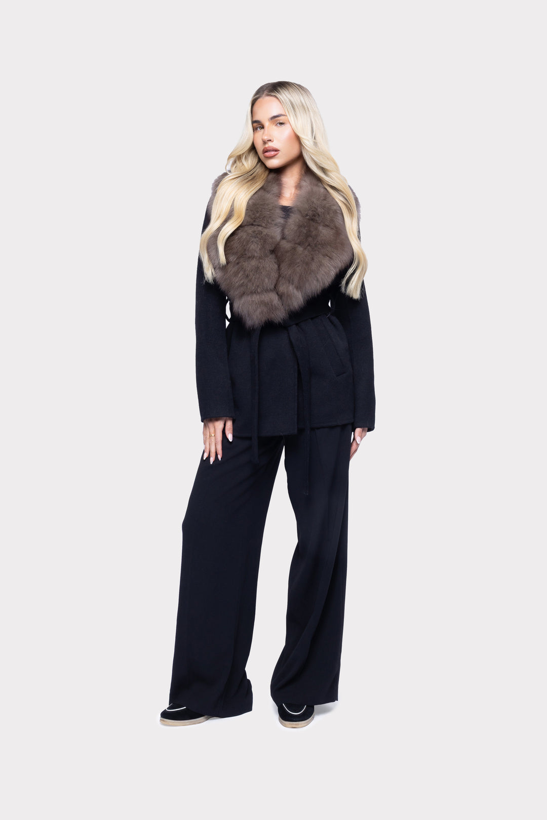 Fur Collar Coat