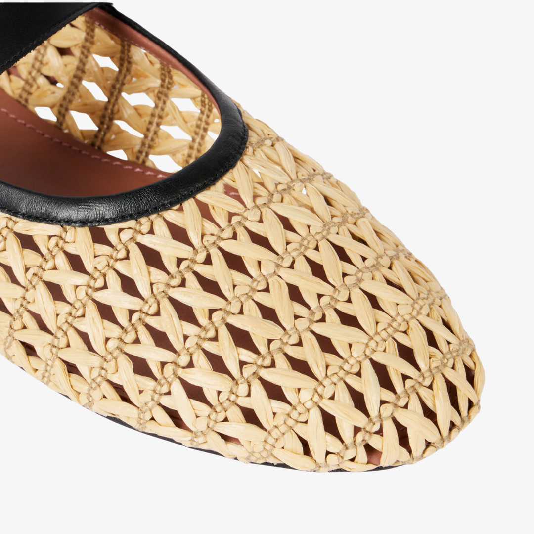 JULIETTE - Luxe Woven Ballet Flats