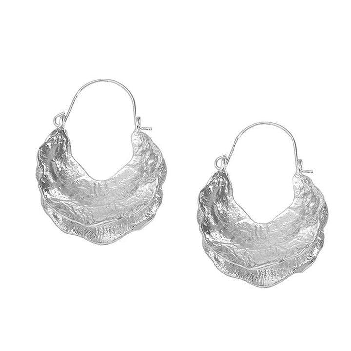 Fulani Basket Round Earrings