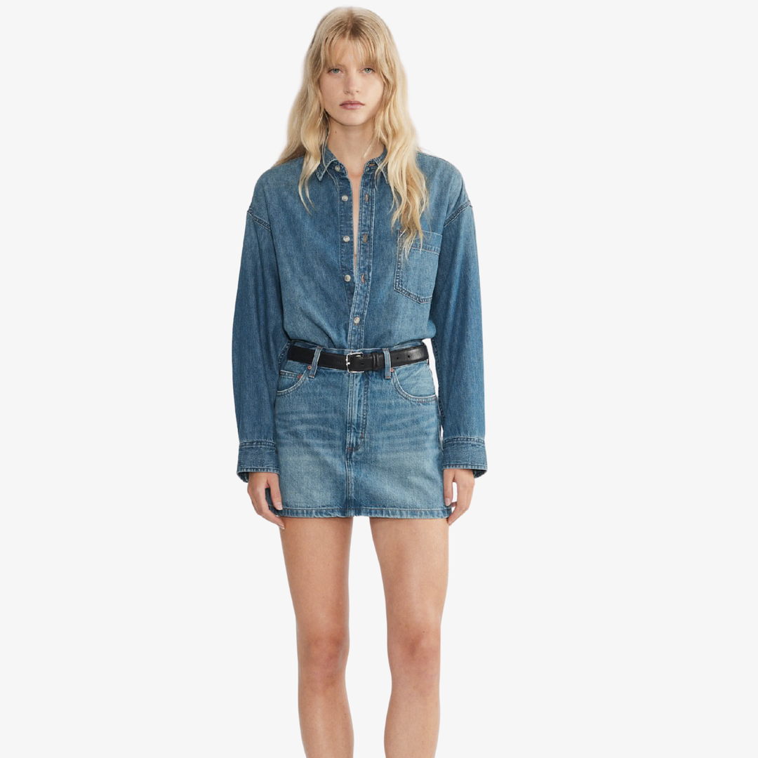 BRIGITTE - Vintage Denim Mini