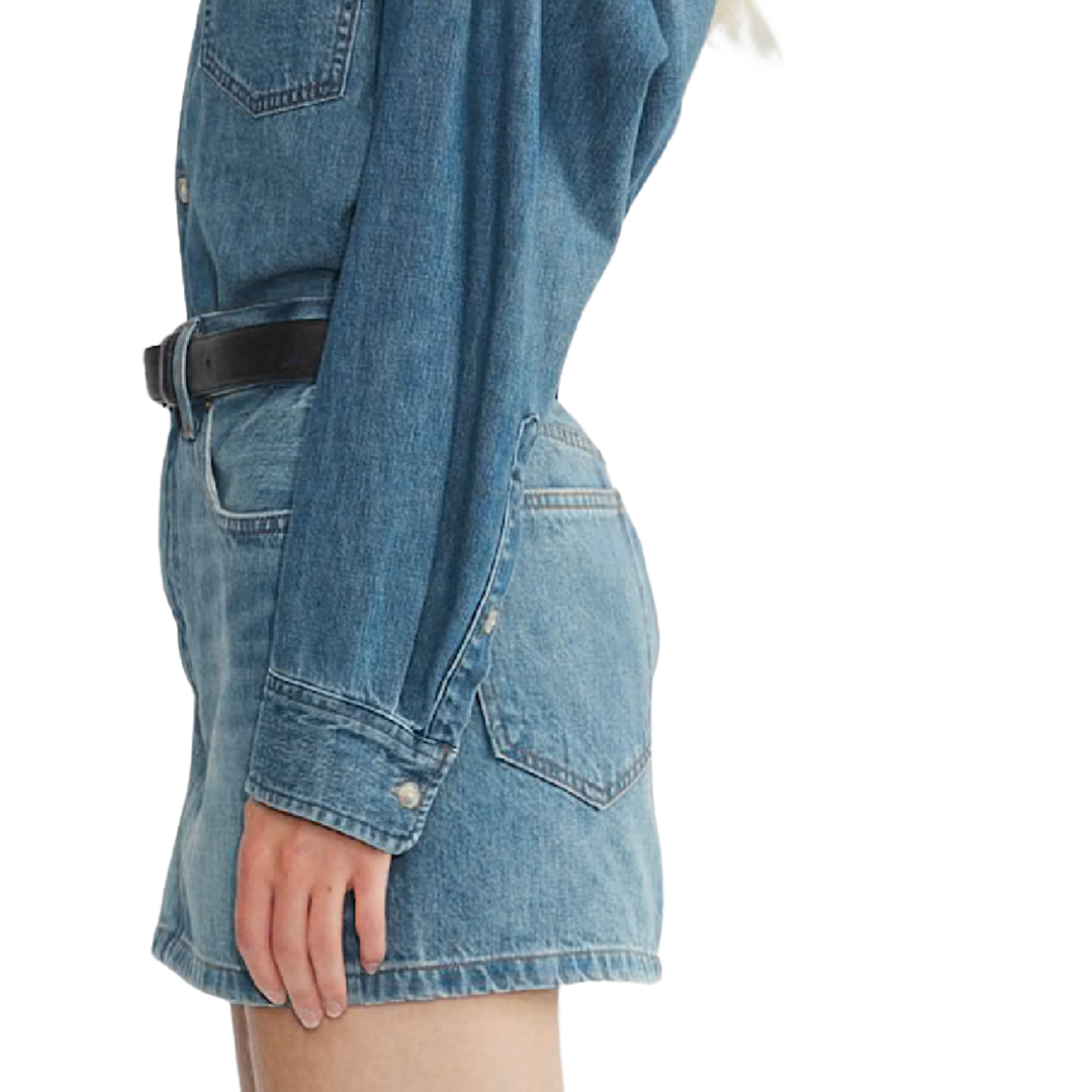 BRIGITTE - Vintage Denim Mini