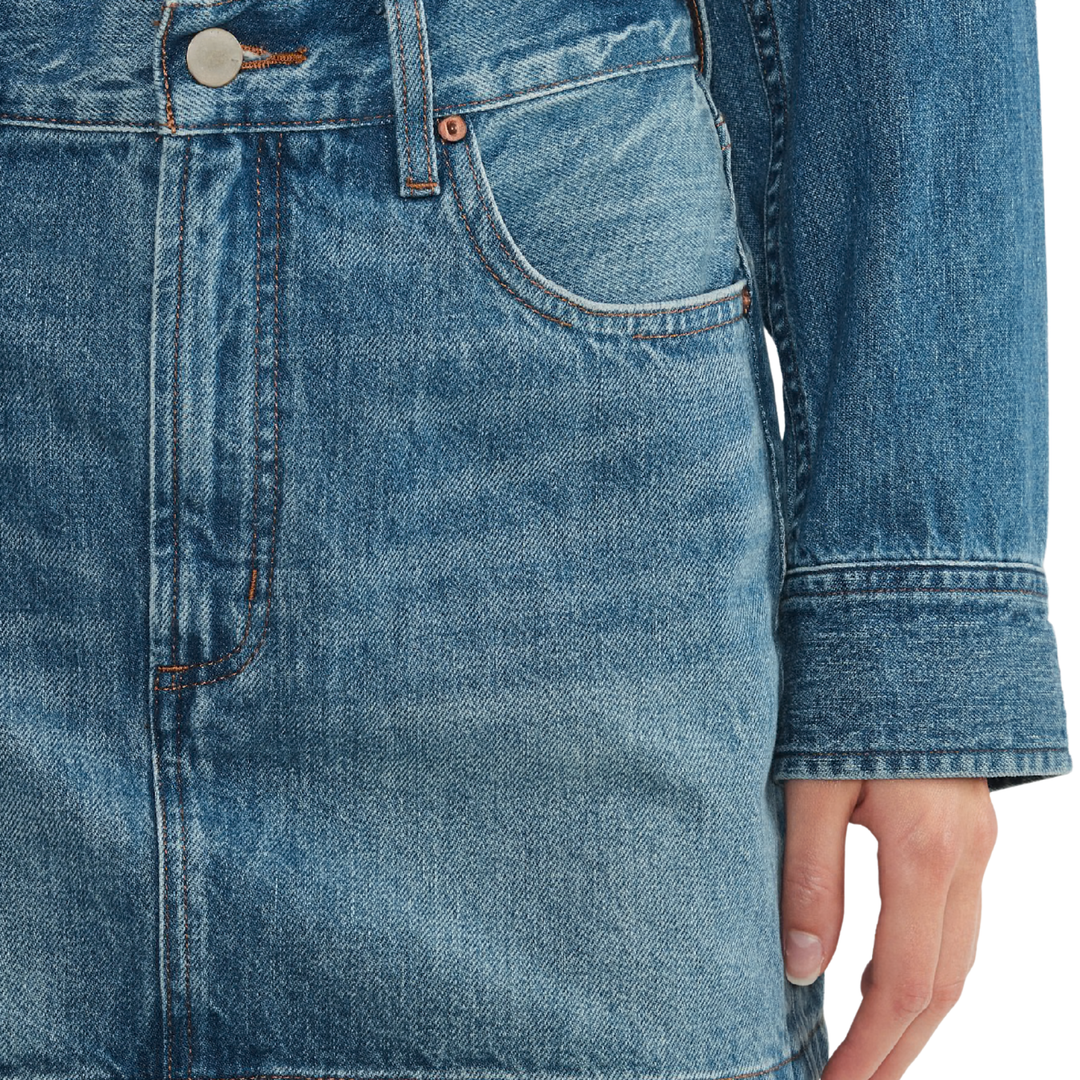 BRIGITTE - Vintage Denim Mini