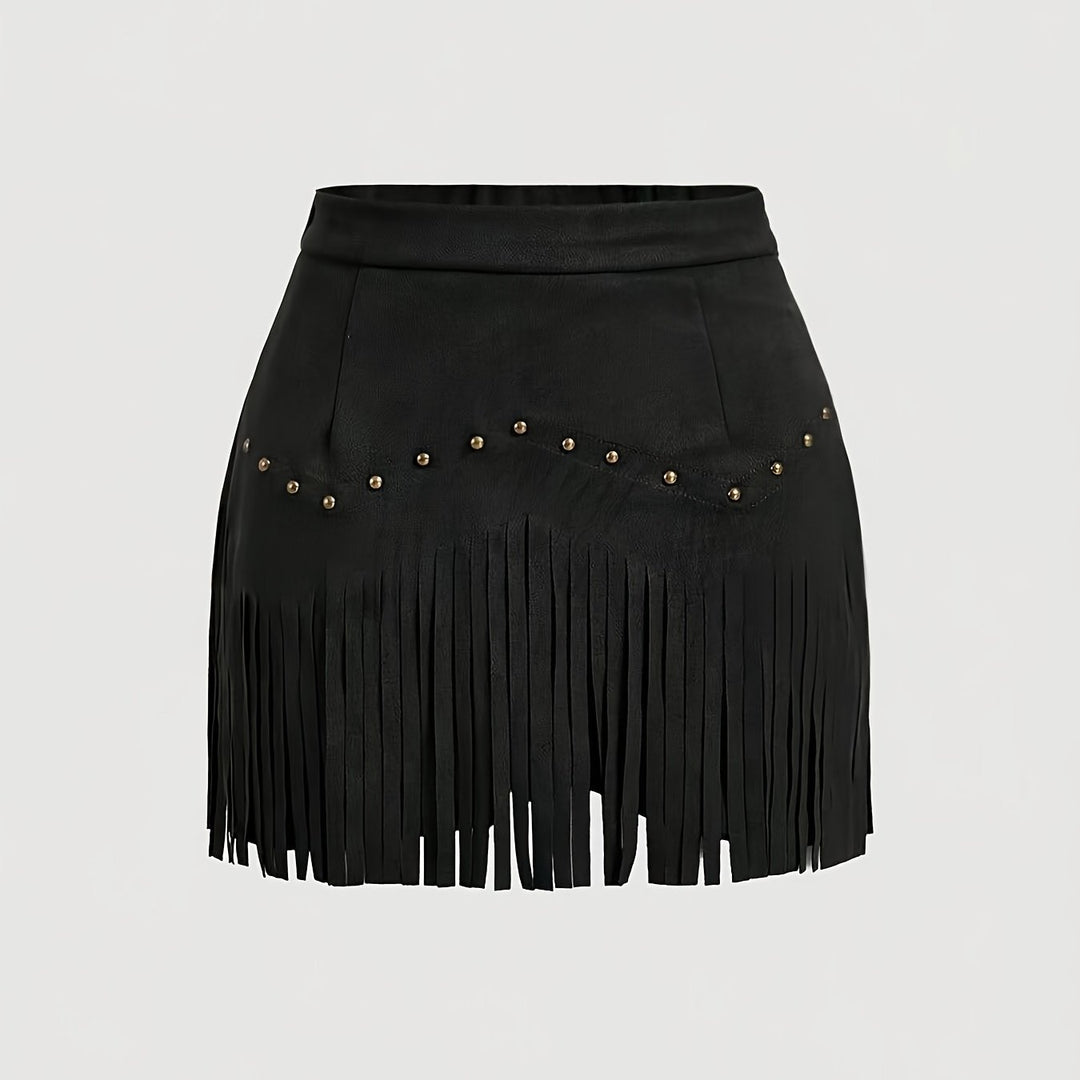 Delphine Frange Skirt