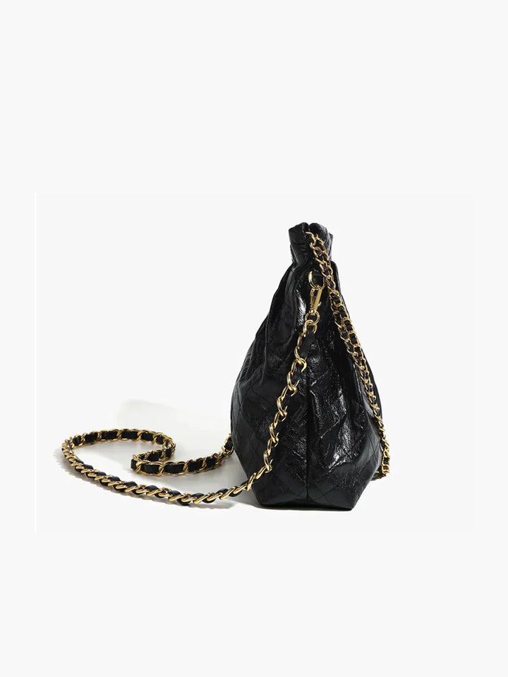 Meddy Leather Shoulder Bag