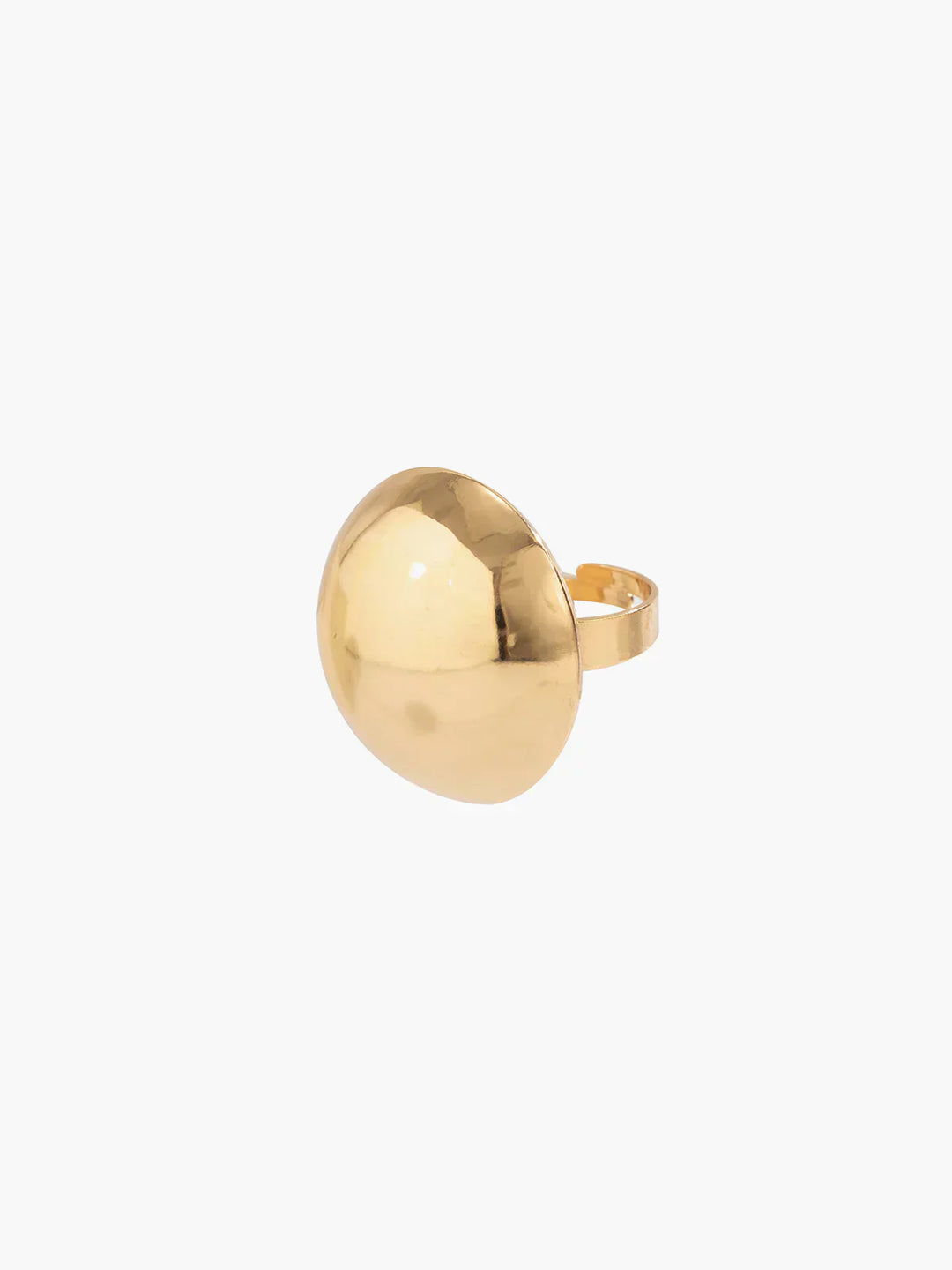 Rayna Geometric Half Ball Ring