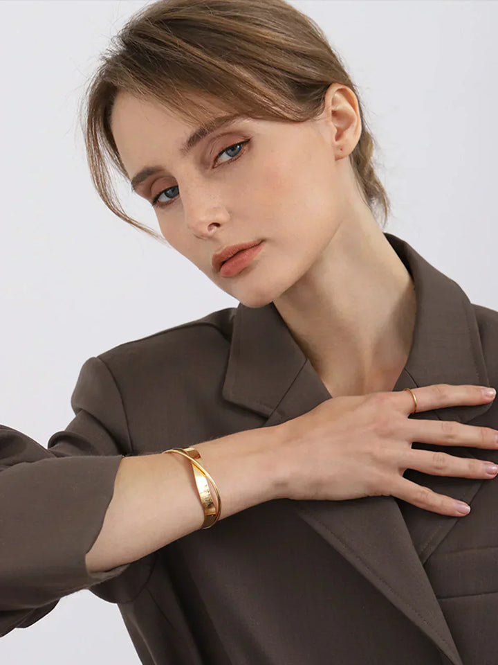 Gracie Flat Mouthed Bracelet