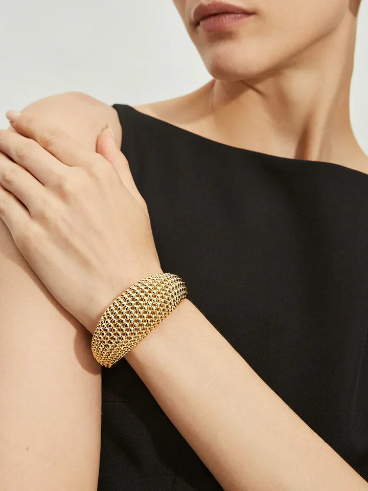 Timeless Hollow Out Beaded Bracelet