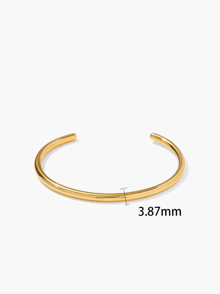 Pure Bliss Golden Open Bracelet