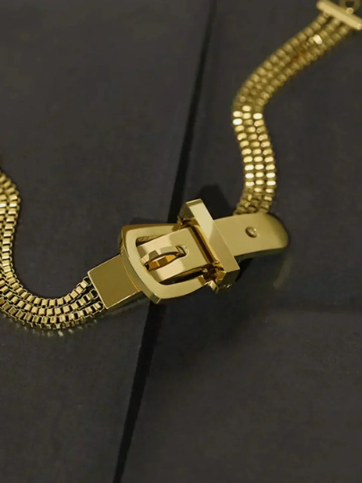 Skye Unisex Triple Chain Bracelet