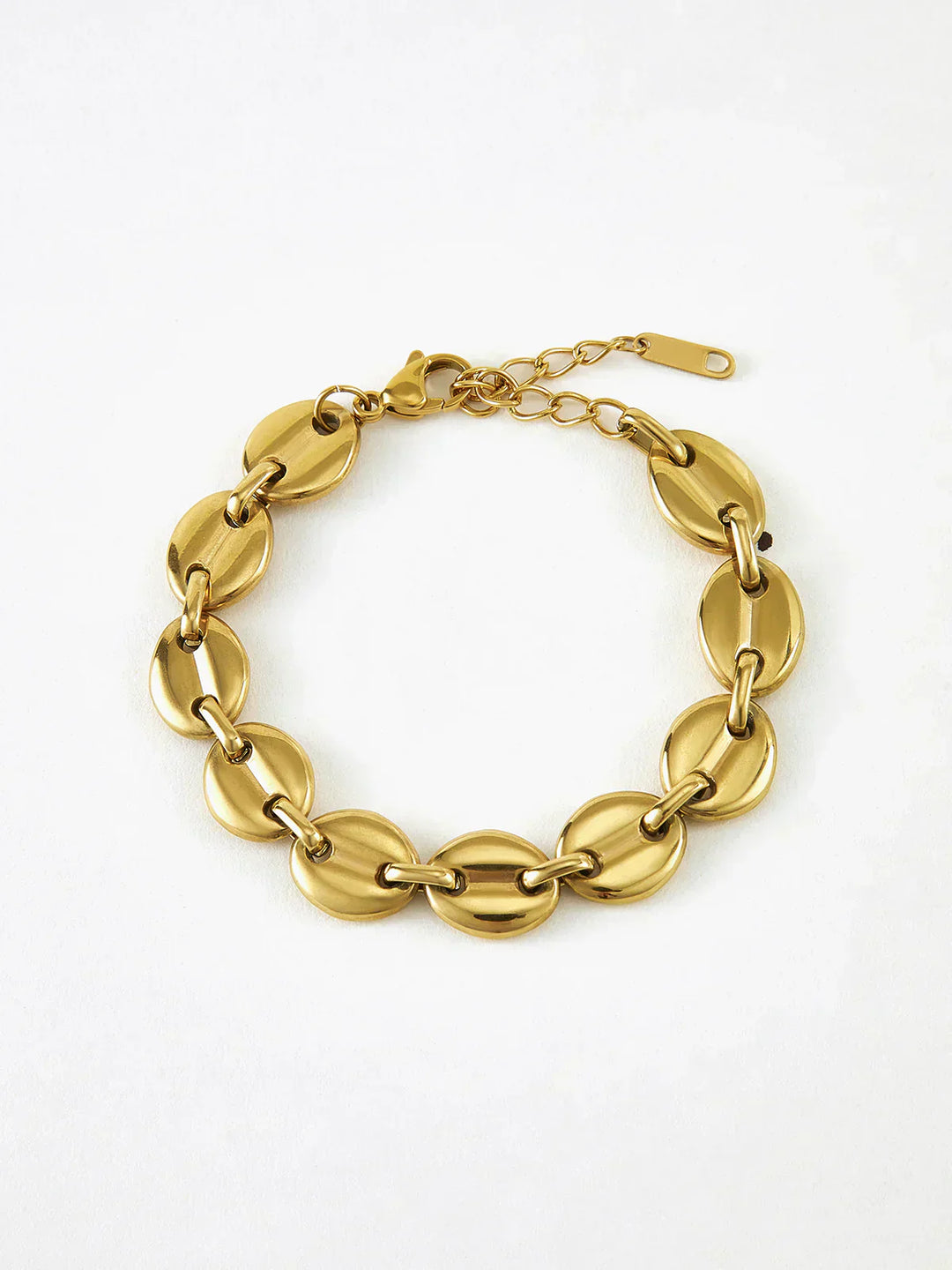 Luxor Golden Coffee Bean Bracelet