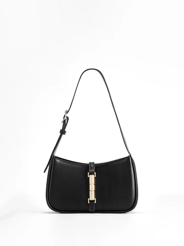 All About You Golden Shoulder Bag