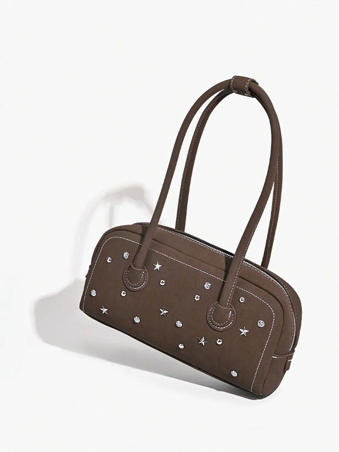 Made Mistake Rhinestone Handle Bag