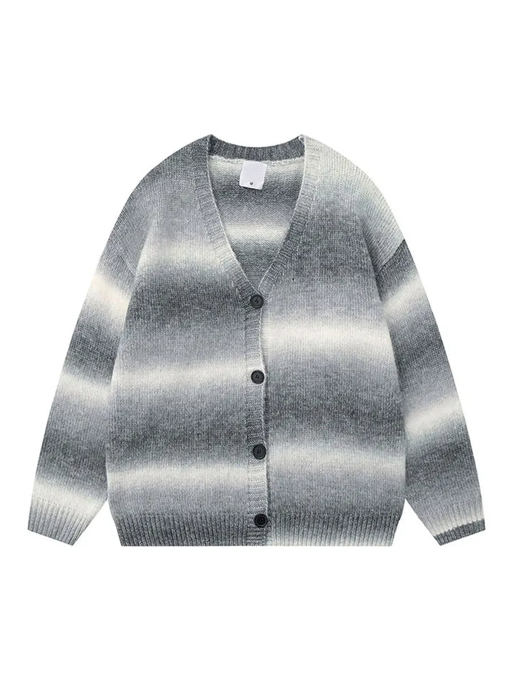 ASH – Unisex V-neck Knitted Cardigan