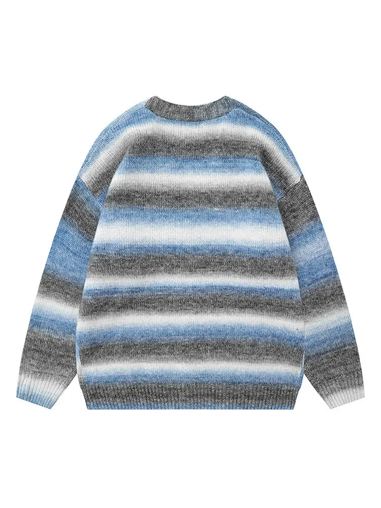 ASH – Unisex V-neck Knitted Cardigan