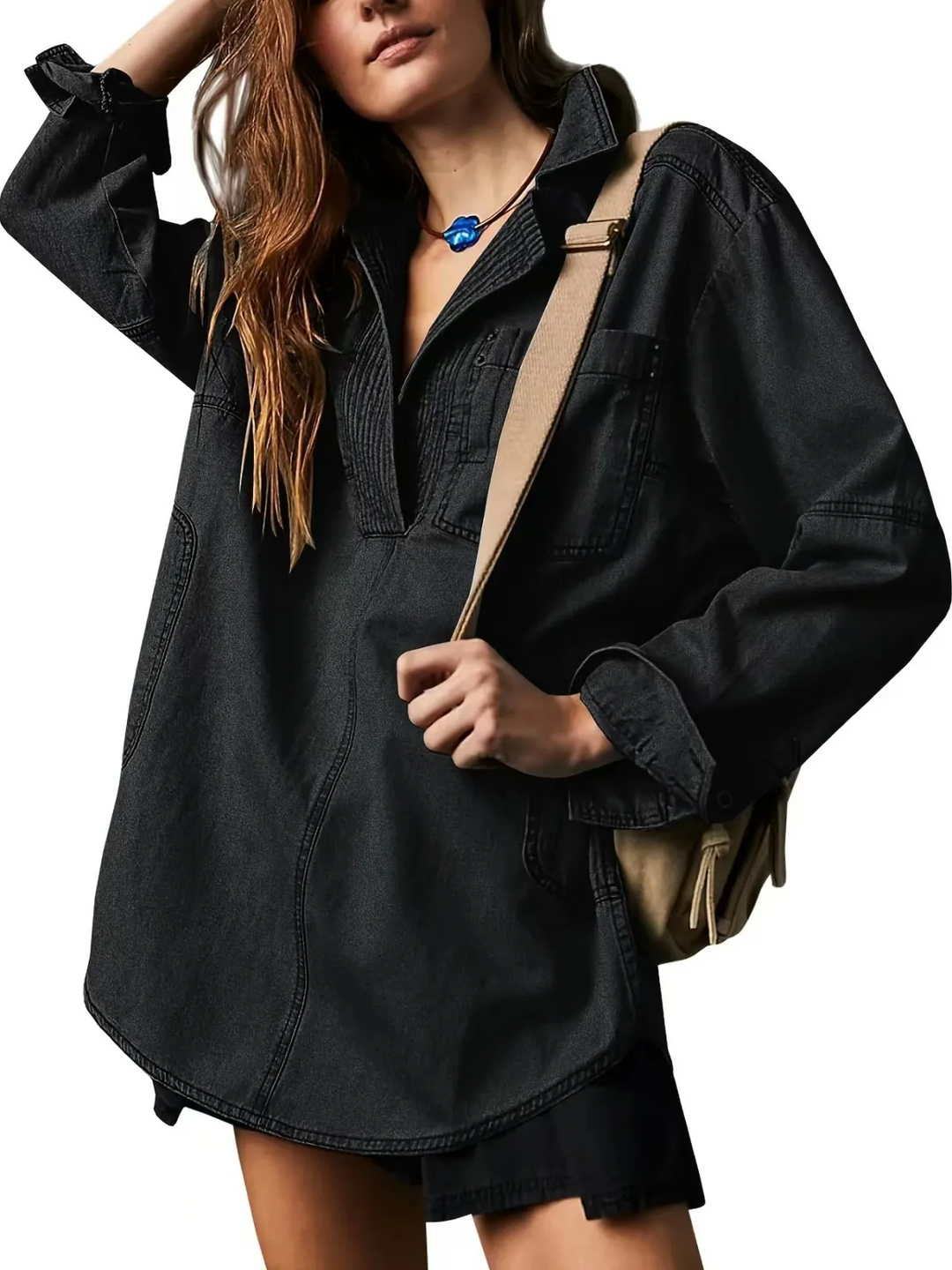 Sable Denim Shirt