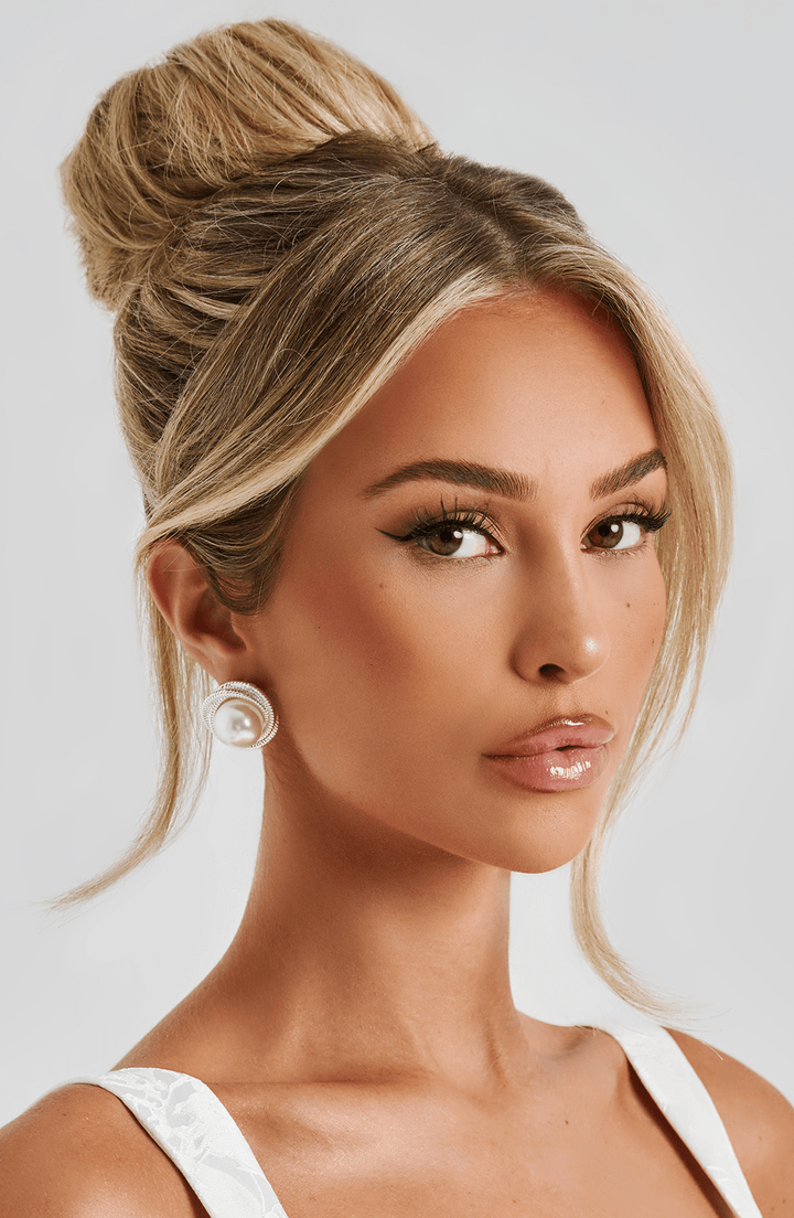 Davina Earrings - Silver