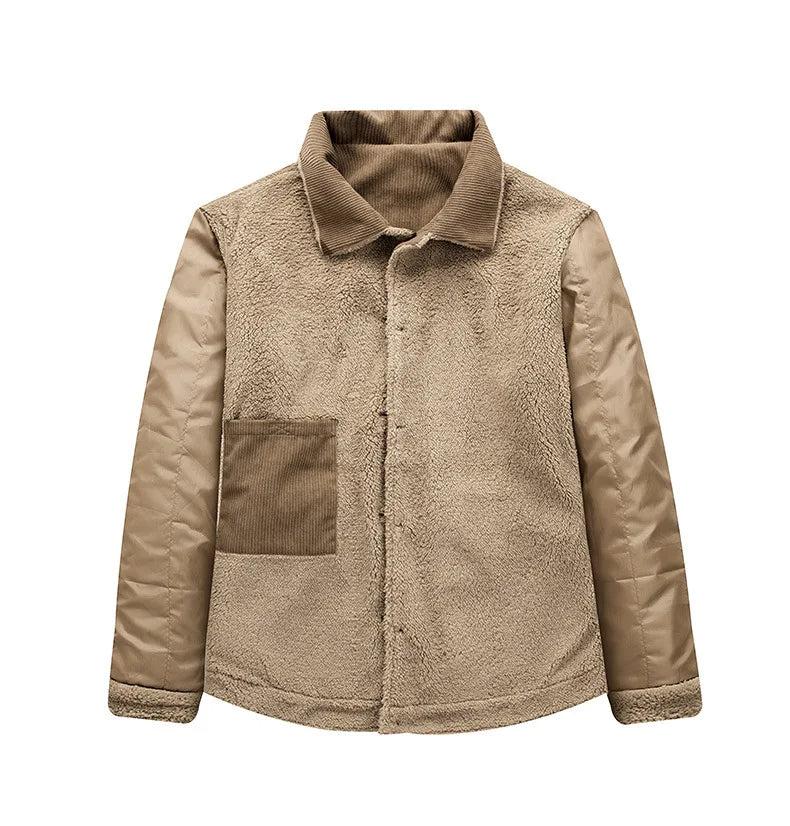 ABBEV - Men's Corduroy Sherpa Jacket