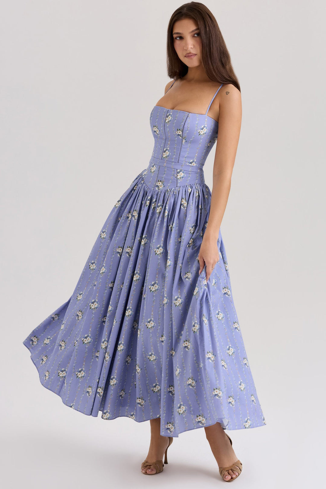 Lucille Taffeta Dress