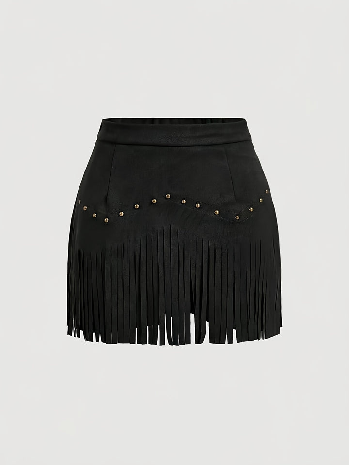 Delphine Frange Skirt