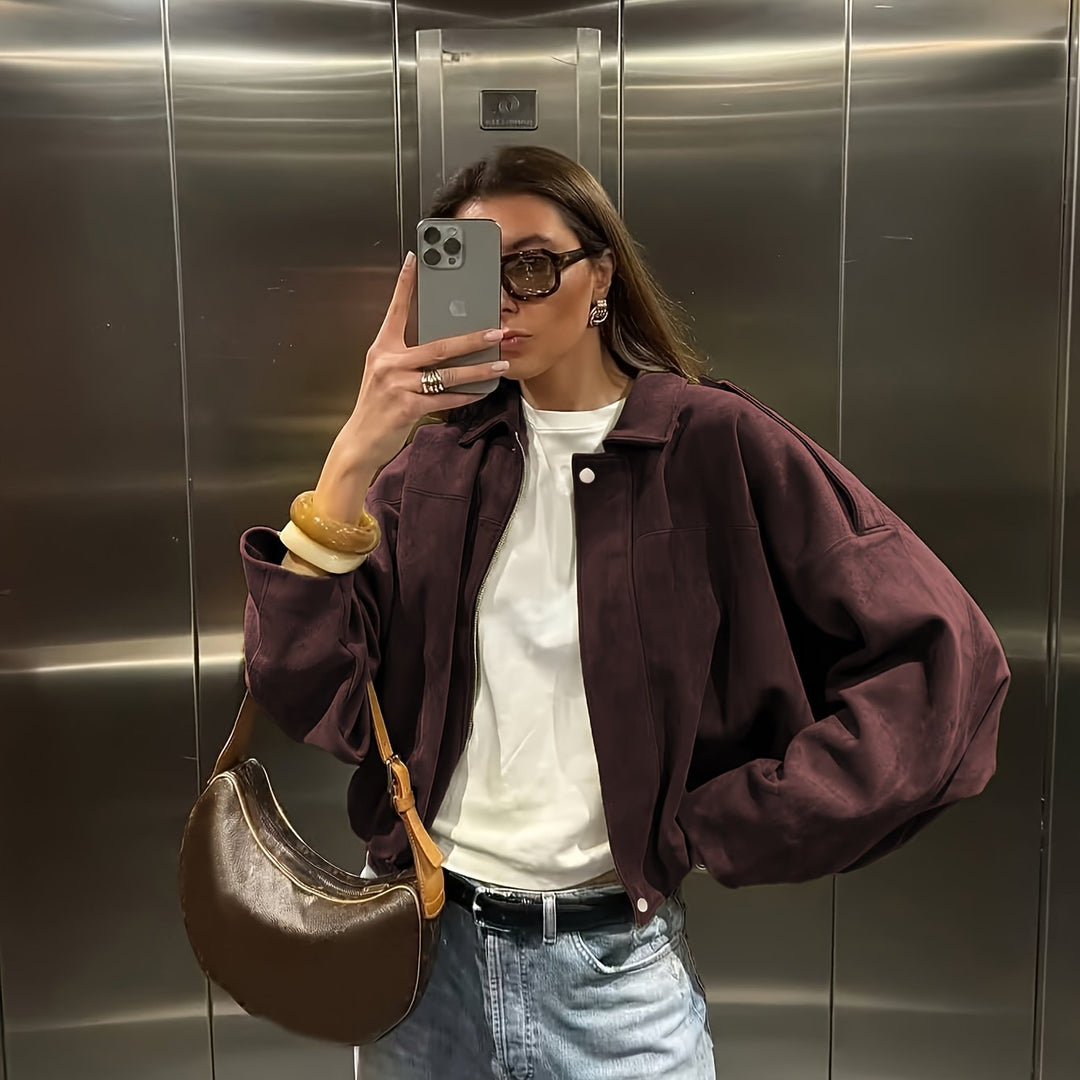 Sabine Suede Jacket