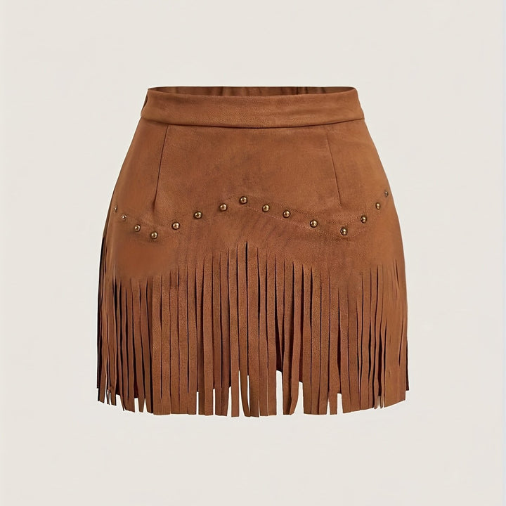 Delphine Frange Skirt