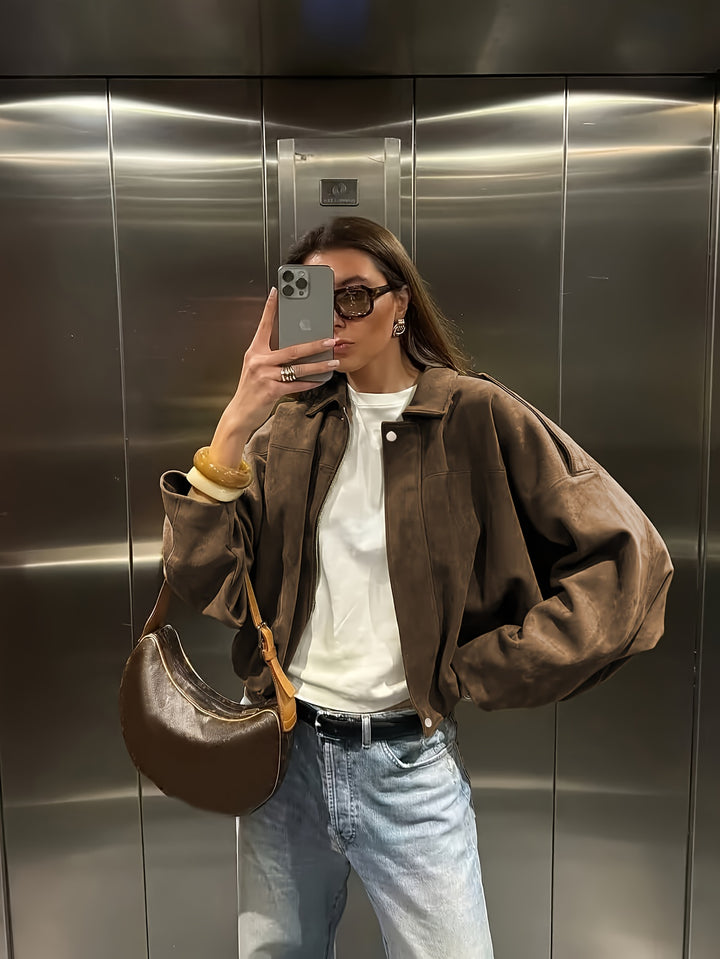 Sabine Suede Jacket