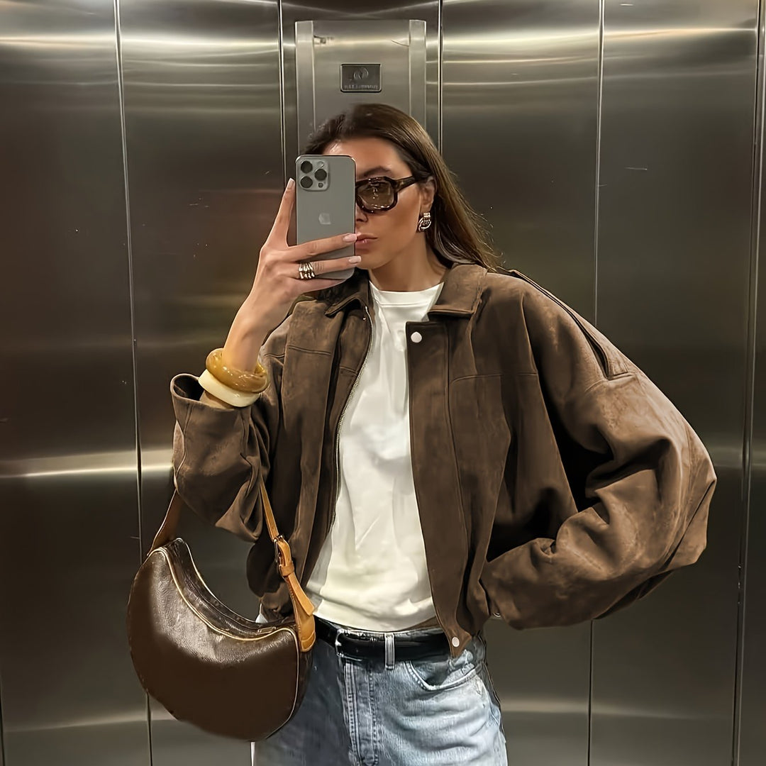 Sabine Suede Jacket