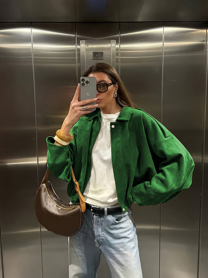 Sabine Suede Jacket