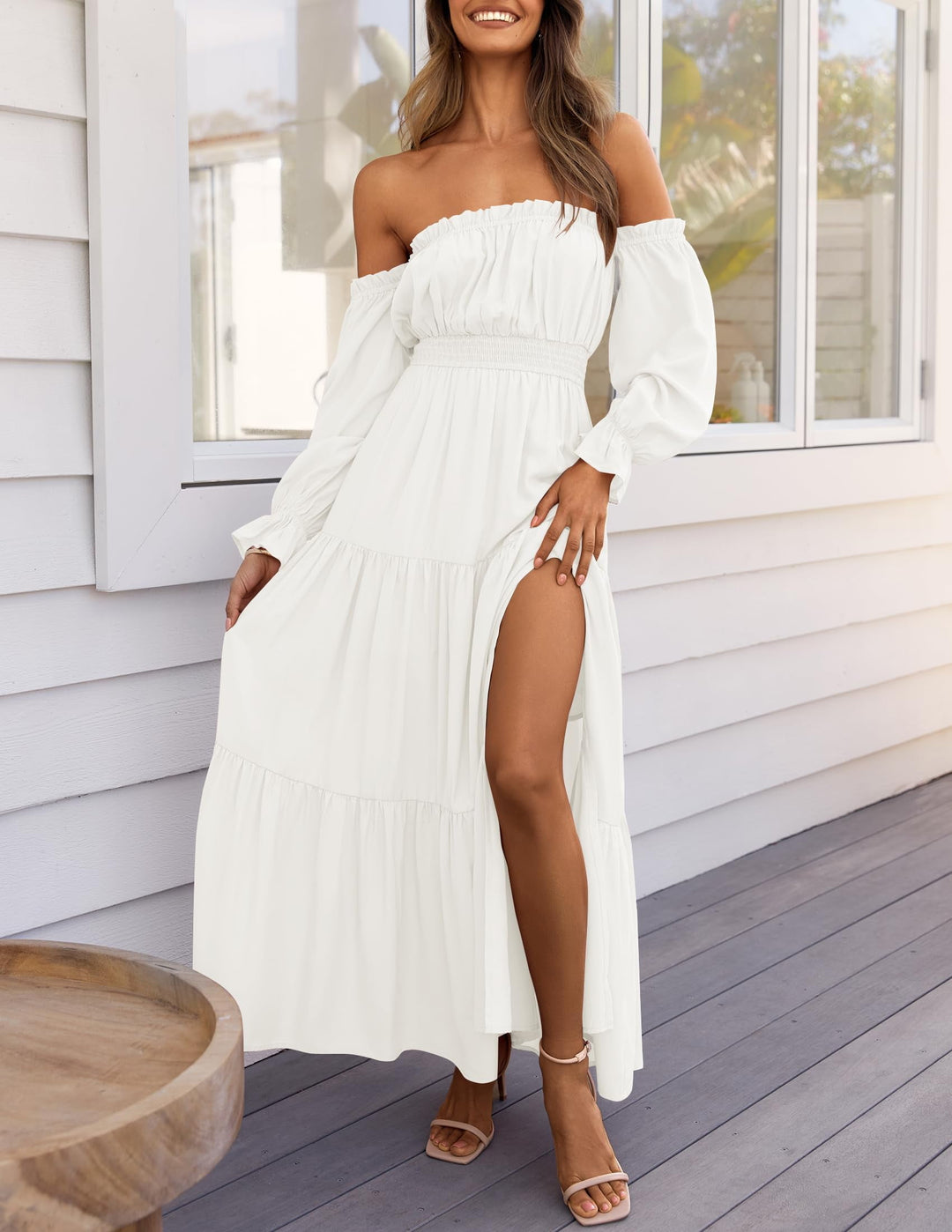 Anaelle Bare Shoulder