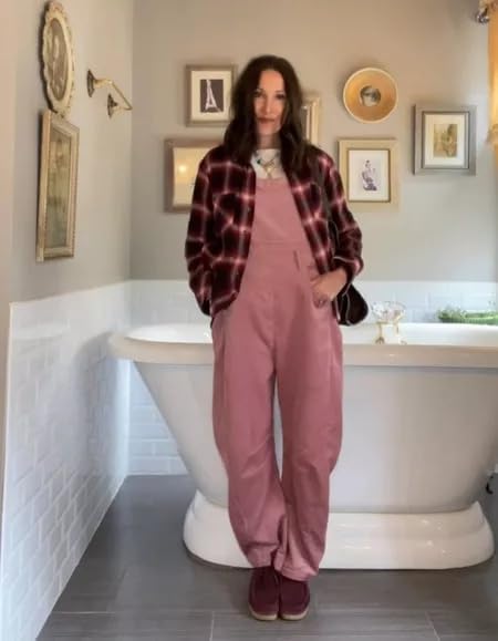 Camille Velours Overalls