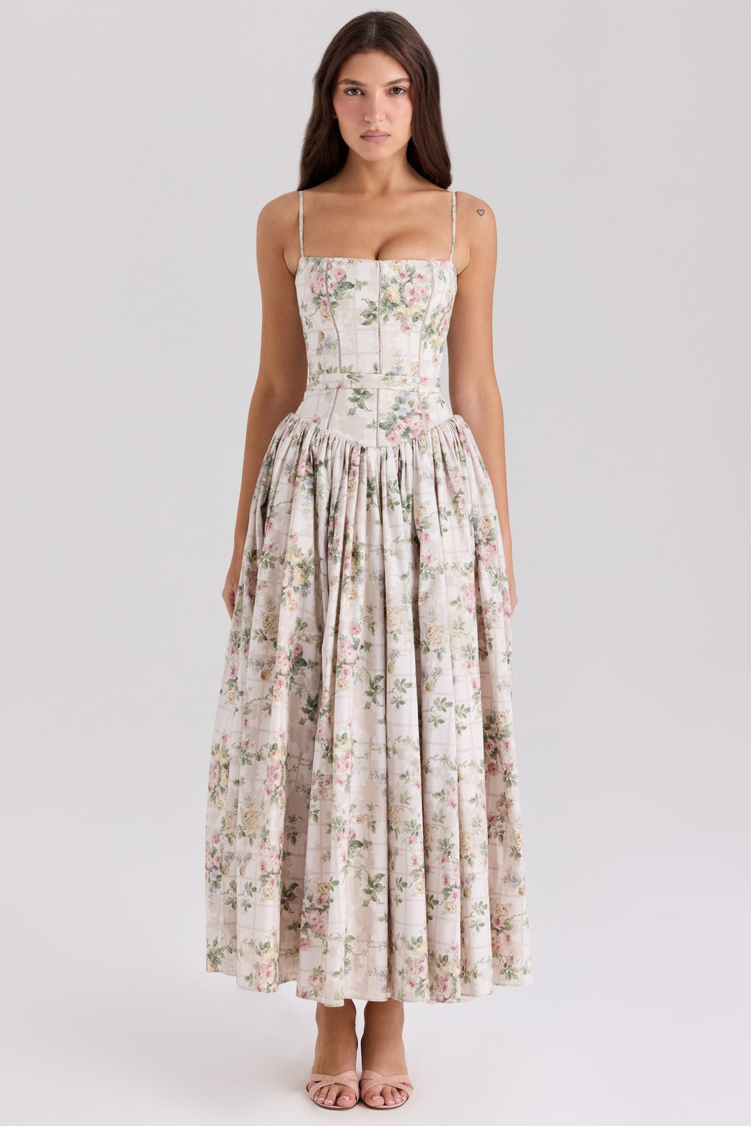 Lucille Taffeta Dress