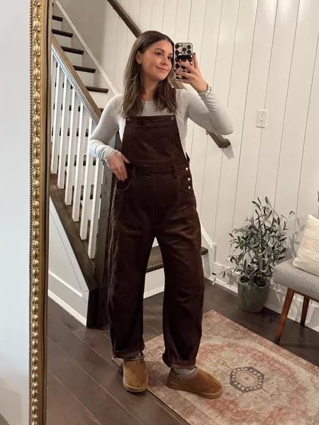 Camille Velours Overalls