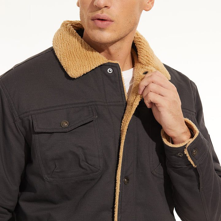 LARS - Bomber Jacket With Wool Lining