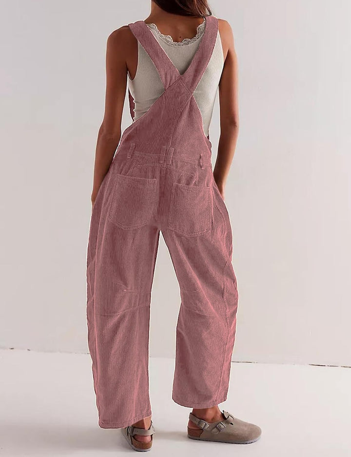 Camille Velours Overalls