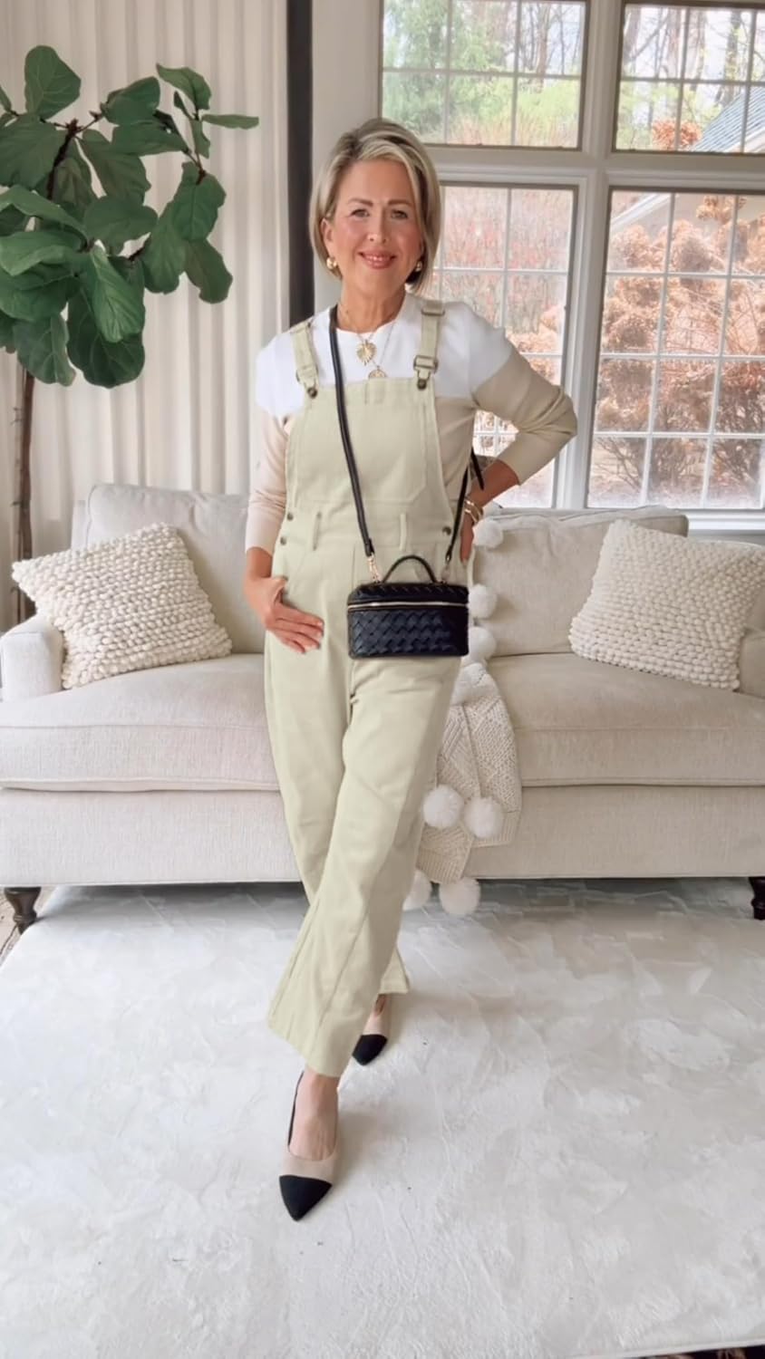 Camille Velours Overalls