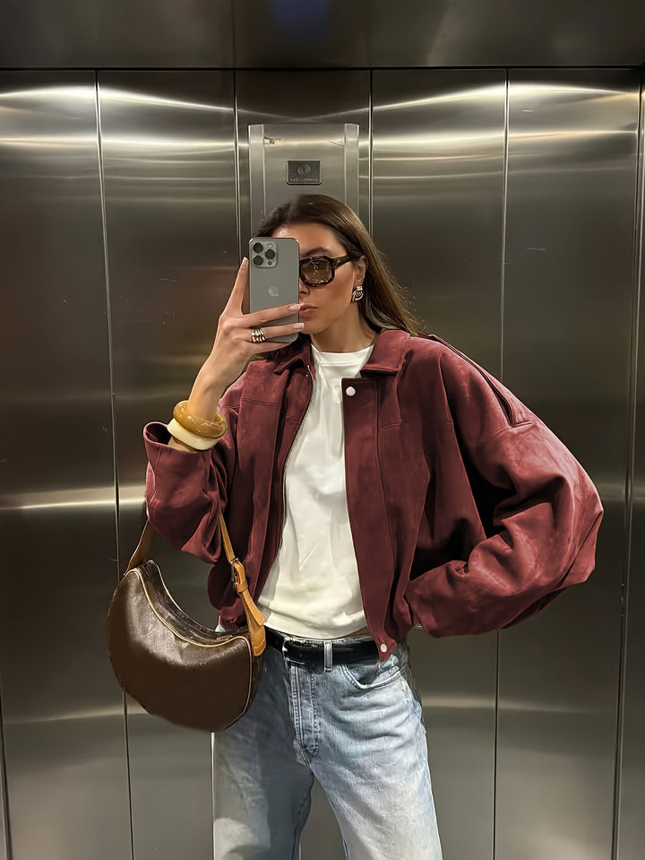Sabine Suede Jacket