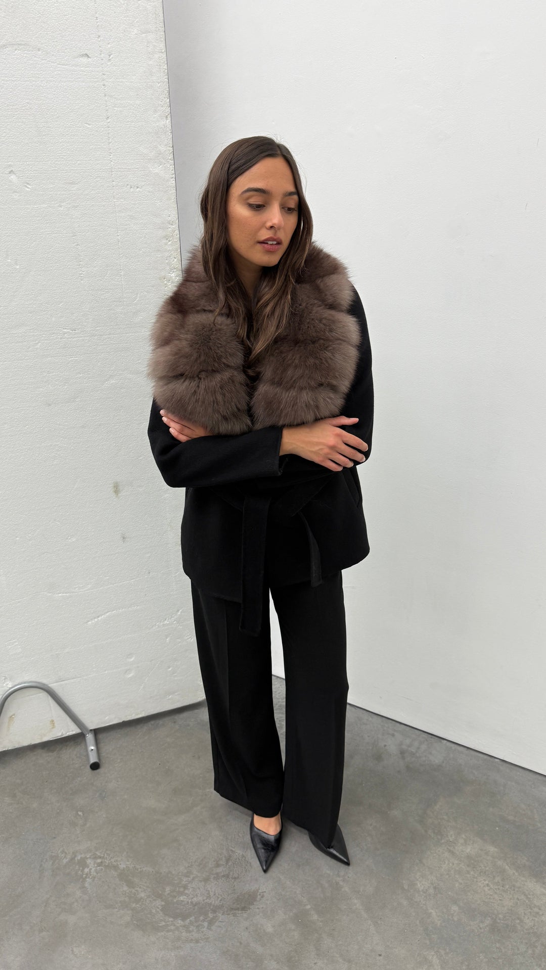 Fur Collar Coat