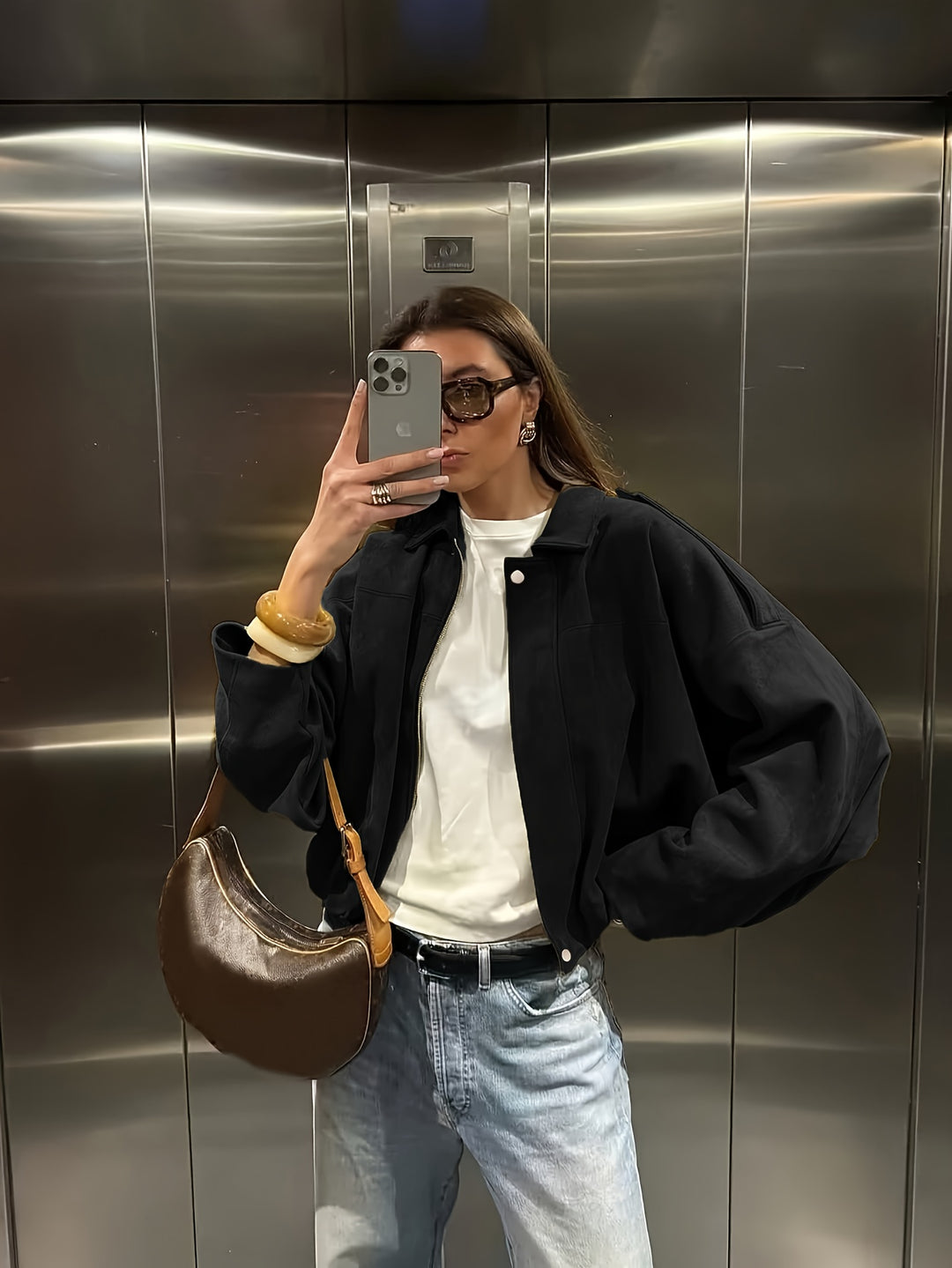 Sabine Suede Jacket