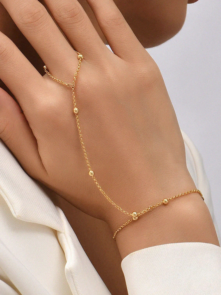 Mecca Bead Chain Mittens Bracelet