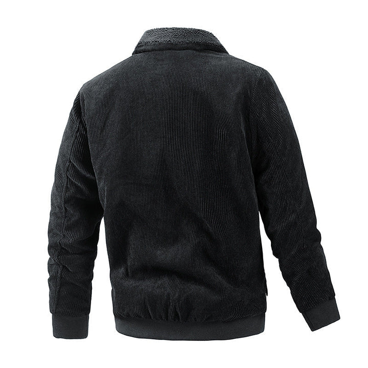 JIMMY - Bomber Jacket With Wool Lining