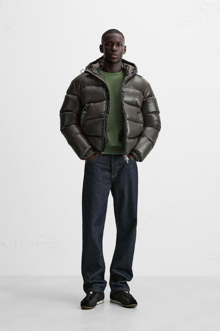 LORO - Men’s Hooded Puffer Jacket Winter Warm
