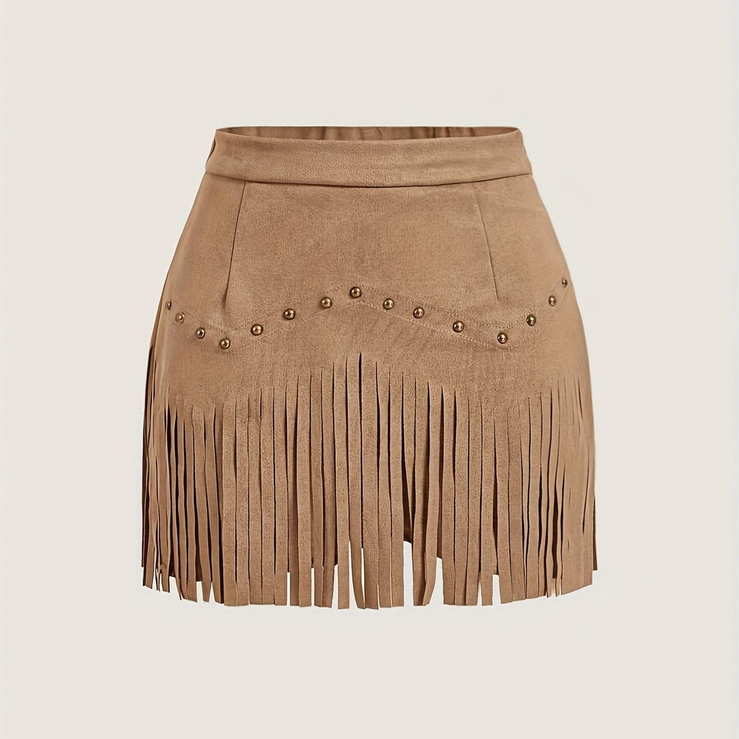 Delphine Frange Skirt