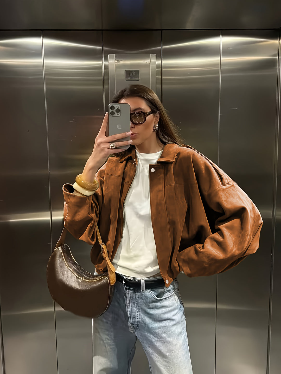 Sabine Suede Jacket