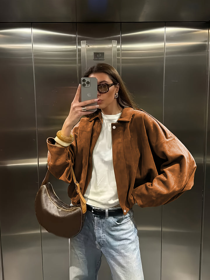Sabine Suede Jacket
