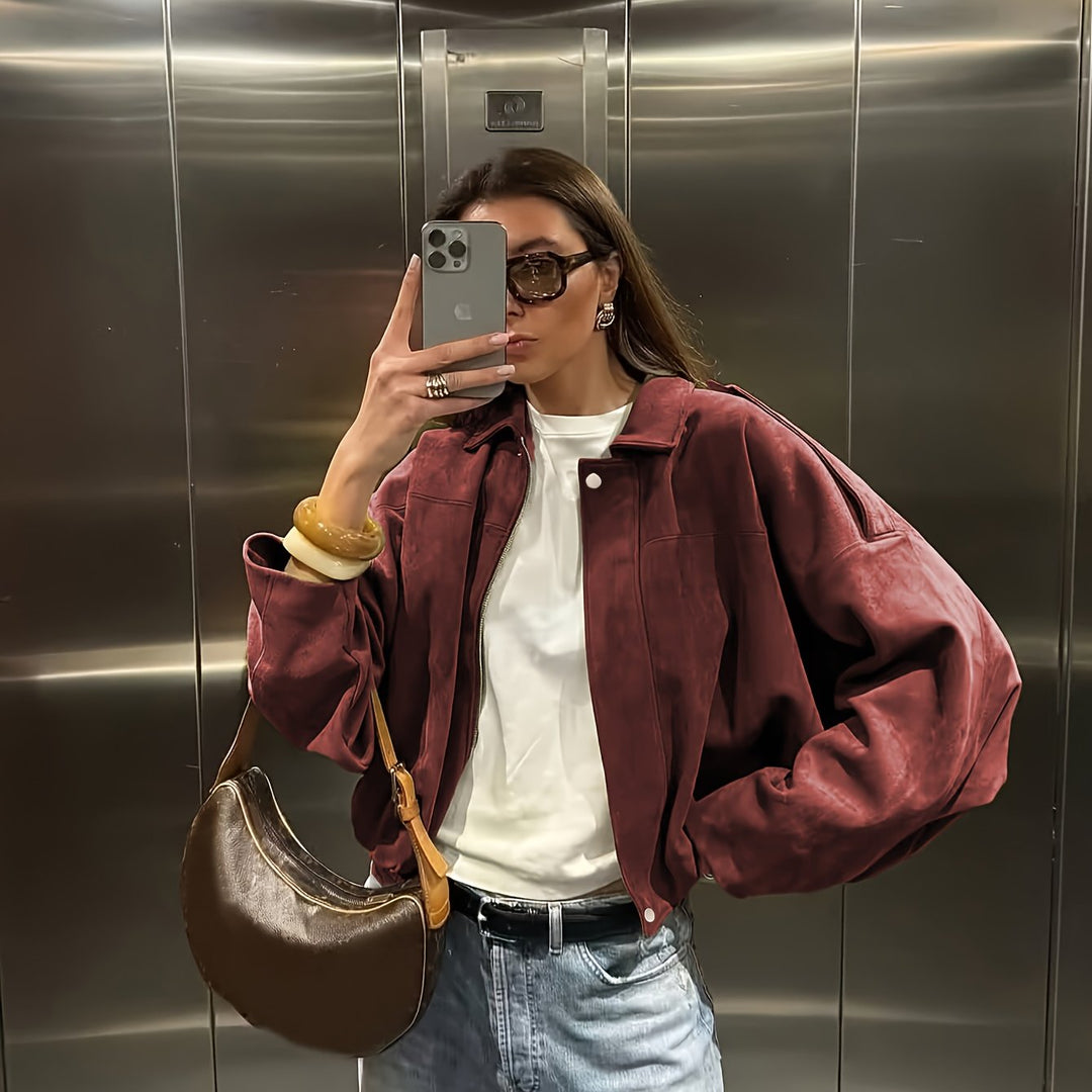 Sabine Suede Jacket