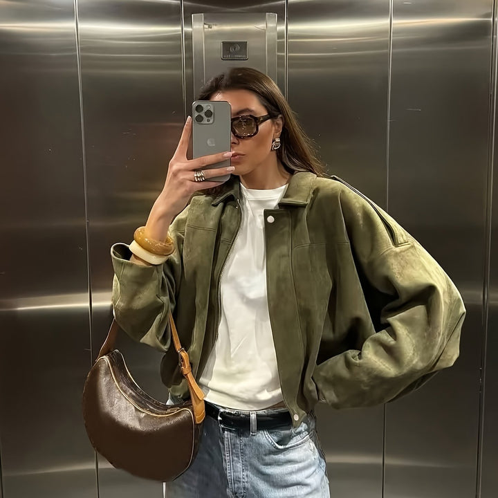 Sabine Suede Jacket