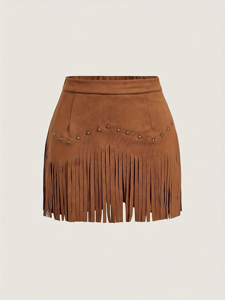 Delphine Frange Skirt