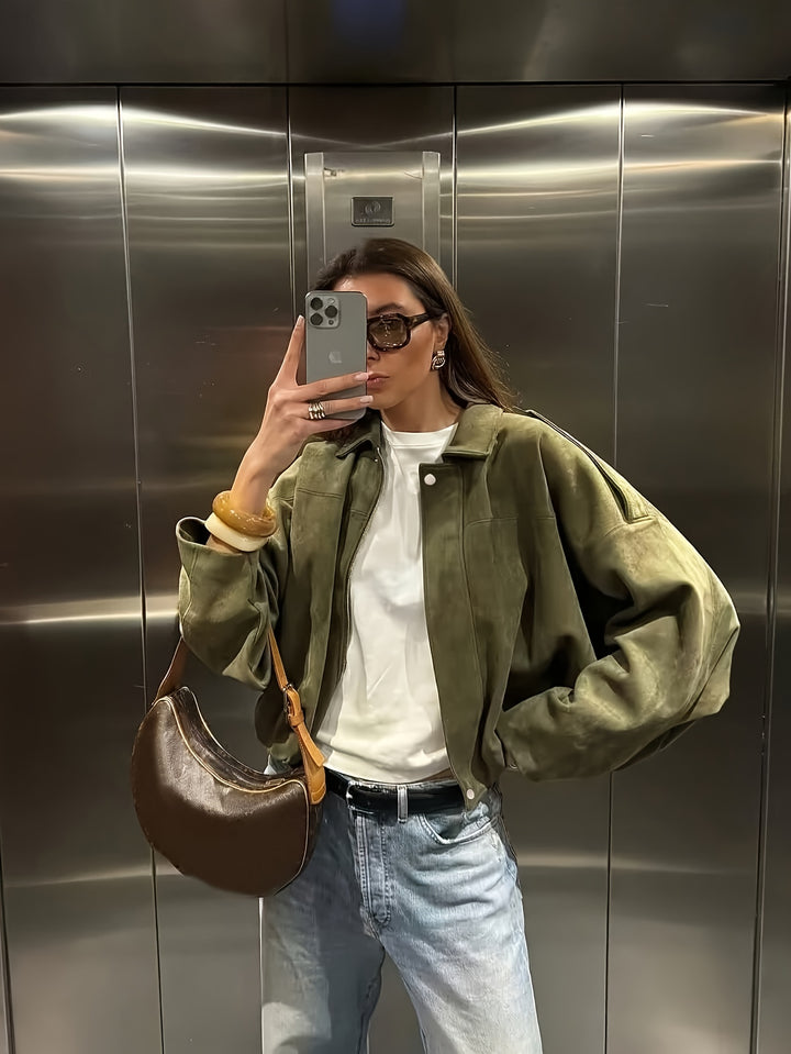 Sabine Suede Jacket